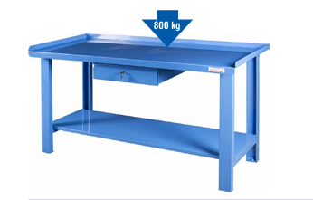 BANCO DA LAVORO IN LAMIERA