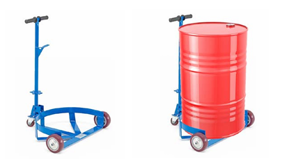 CARRELLO PORTSA FUSTI OLIO
